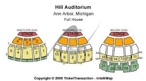 Hill Auditorium Tickets And Hill Auditorium Seating Chart