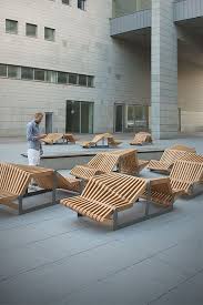 Uiliuili Bench By Piotr Zuraw Contemporist Urban Furniture Bench Urban Furniture Urban Spaces Design