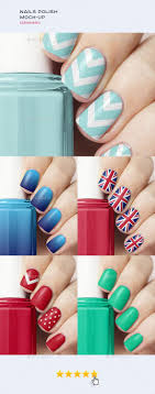 Manicure Nails Polish Mock Up Graphicriver Mockups Psd Template Cosmeticmockup Bestdesignresources