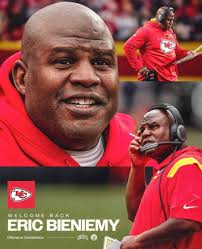 Chiefs going back to Eric Bienemy. Officially.