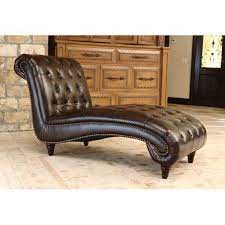 A Handsome Addition To Your Living Room Or Parlor This Classic Faux Leather Chaise Showcases A Button Tufted Chaise Lounge Chaise Lounge Chair Abbyson Living