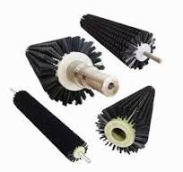 Nylon Bristle Industrial Cylindrical Brush Roller Brush For ...