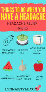 Pin By Sandi Mthabela On Vicks Headache Relief Headache Natural Headache Remedies