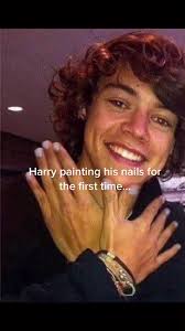 Painting Nails Larry
