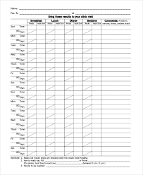 7 blood pressure chart templates free sample example