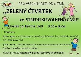 Gründonnerstag (zelený čtvrtek) byl dnem odpuštění, kdy bývali kající se hříšníci přijímáni zpět mezi věřící. Zeleny Ctvrtek V Svc Boskovice
