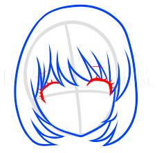 You can use a compass if you want. How To Draw An Anime Face For Beginners Step By Step Drawing Guide By Dawn Dragoart Com