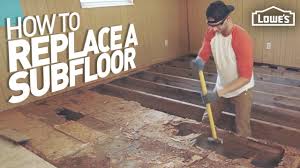Before you install your plywood subfloor, first calculate the room's square footage to find out how much flooring you'll need to buy. How To Remove And Replace A Rotten Subfloor Youtube