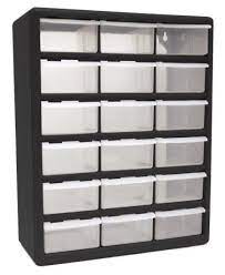 Our heavy duty bolt bin shelving units meet the storage needs in steel mills, power plants, oil refineries or any factory environment that requires durable bin storage units with the added feature of a forkliftable base for mobility. Drawer Heavy Duty Plastic Parts Organizer 18 Drawer Homak Ha01018001 Black New Heavy Du Plastic Container Storage Plastic Storage Bins Toy Storage Organization