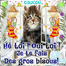 This category contains all animated gifs. Chat Bisous Picmix