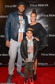 Lala anthony carmelo anthony lala power this video is sponsored by. La La Anthony And Carmelo Anthony Support Their Son At His Basketball Game Amid Their Divorce Daily Mail Online