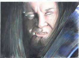 Undertaker In Ministry Of Darkness Years Wwe Wrestler Drawing Illustration Coloredpencil Sketch Lifelike Undertaker Martial Arts Boxing Wwe Tickets