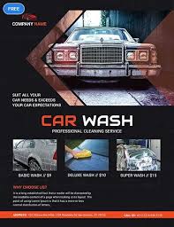 Free Car Wash Business Flyer Template Word Doc Psd Apple Mac Pages Publisher Illustrator Car Wash Business Car Wash Mobile Car Wash