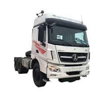 380HP 420HP Beiben V3 6x4 Tractor Trucks Head 10 Wheeler Trailer Truckfor  Congo