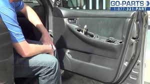 Toyota corolla inside door handle. Replace 2003 2008 Toyota Corolla Door Panel How To Change Install 2004 2005 2006 2007 Youtube
