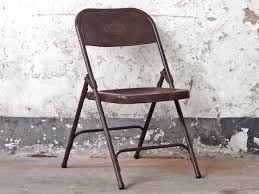 Vintage Metal Folding Chairs Brown At Scaramanga Metal Folding Chairs Folding Chair Vintage Metal