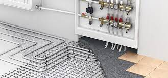 Chauffage au sol électrique par serpentins dans la pièce de séjour 58 m2, à l'étage radiateurs. Chauffage Au Sol Electrique Ou A Eau