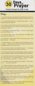 30 Days Of Prayer Praying Through The Book Of Acts 100 Pack Bible Study Scripture Bible Prayers Prayer Verses