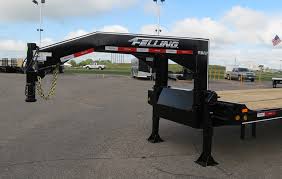 Gooseneck surge on flatbed truck w/ flatbed trailer. 3 Key Measurements Are A Must Felling Trailers Gooseneck Coupler