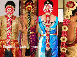 Hair plays a prominent role, given that it can the south indian marriages almost have a similar look with traditional saree and ornaments with slightest changes. South Indian Floral Bridal Hair Styles South India Fashion Wedding Hair With Vail South Indian Bride Hairstyle Bridal Hairstyle Indian Wedding