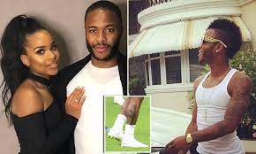 England footballer raheem sterling has defended his new tattoo of a gun, saying it has a deeper meaning and refers to his late father. England Football Star Raheem Sterling S Father Was Gunned Down By Gangsters Daily Mail Online