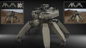 Mech1 3d Model Mech 3d Model Military
