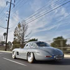 Mercedes Benz 300sl W198 Custom Cruiser Cruising For A Bruising In The Super Stylised 300sl By Slang500 Chokemeti Mercedes Benz Cruisers Benz
