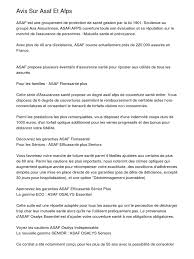 En première approche, le terme signifie une mutuelle qui ne coûte pas cher. Avis Mutuelle Asaf Afps 20140801 101315