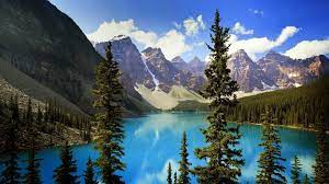 Moraine Lake In Banff National Park Alberta Canada Moraine Lake Banff National Park Banff National Park Canada