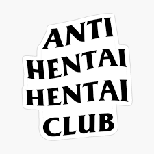 Anti Hentai Hentai Club Graphic T-Shirt for Sale by strtwr- | Redbubble