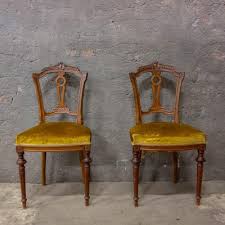 Larger family size couches often cost $1,200 to $3,500 to reupholster. Antique Chair With Gold Velvet Upholstery Lyon 1800s For Sale At Pamono