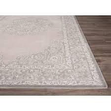 This rug champions modern living through a tasteful juxtaposition of neutrals and smooth geometry. Jaipur Living Fables 8 10 X 11 9 Power Loomed Area Rug In Gray And White Rug128708