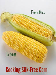 Microwave the corn on the high setting for 4 minutes. Cooking Corn In The Microwave Silk Free Corn On The Cob No Shucking