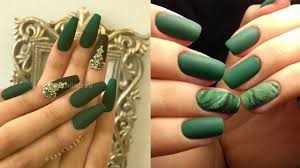 These cute nails were inspired by the little aliens from toy story. Green Nail Polish Designs Ideas Super Green Nail Art Designs Green Combination Nail Paint Ideas Youtube