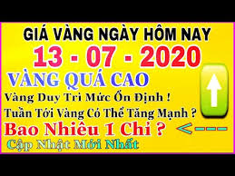 Gia Vang 9999 Hom Nay 13 7 2020 Bao Nhieu Một Chỉ Gia Vang Sjc 9999 24k Vẫn Co Thể Tăng Mạnh Youtube