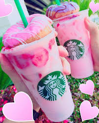Starbucks Pink Drink Birthday Cake 
