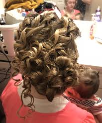 Pentecostal Curly Hairstyle Pincurls Curls Would Be Great For Church Or A Wedding Or Any Other Occasio Pentecostal Hairstyles Hair Styles Curly Hair Styles