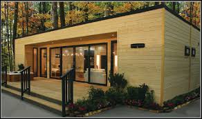 The Finnish Contemporary Mobile Home Modern Mobile Homes Mobile Home Landscaping Mobile Home Exteriors