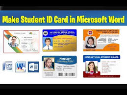 Add your company logo, branding, colors, fonts, and images to your id card. How To Make School Id Card In Microsoft Word 2007 Herunterladen