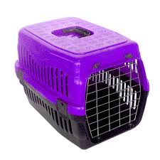 Kedi Ve Kucuk Irk Kopek Metal Kapili Tasima Kafesi Mor 48 5x32x32 Cm Kopek Kulube Ve Tasimalari Kedi Yatak Ve Tasimalari Diger Other