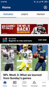 Nfl Is An App That Is Marketed Towards People Who Are Fans Of American Football And Follow The Nfl It Allows You To See Matc Football App Nfl Match Highlights