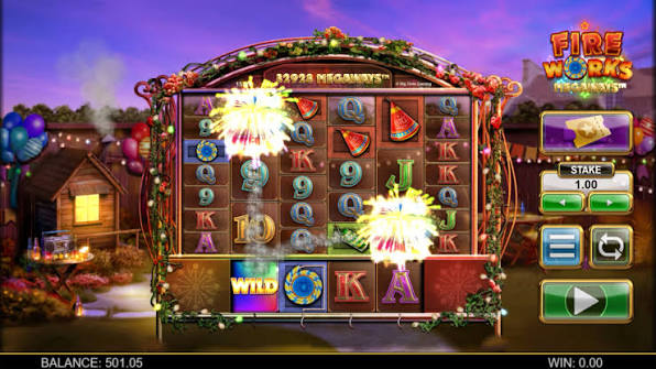 Fireworks Megaways by Big Time Gaming