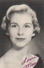 FROM JOAN CRANE'S ALBUM Martha Dale Eddleman Wettstain (Class of '57)