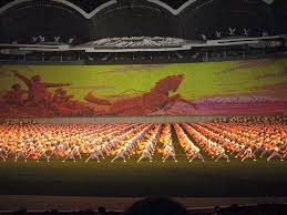 Mai stadion er verdens største arena for friidrett og fotball målt etter sittende tilskuertall. Inside North Korea S May Day Stadium