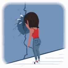 Hit The Wall Gifs Tenor