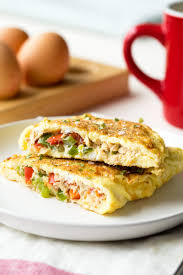 omelette breakfast low carb keto
