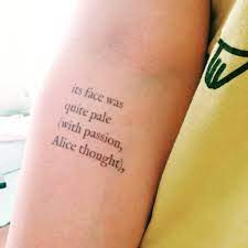 See more ideas about book quotes tattoo, inspirational tattoos, tattoos. Book Quote Tattoos Popsugar Love Sex