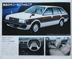 the trio 日産サニー店総合カタログ 1982年9月発行 日産サニー トヨタセリカ 日産