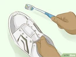 You may be eager to clean your shoes off right away, but trying to wipe the mud off before. 4 Ways To Clean White Shoes Wikihow