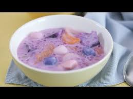 Fresh Ube Or Purple Yam Is The Key Ingredient In Making This Ginataang Ube Bilo Bilo Recipe A Gorgeous Vio Bilo Bilo Recipe Ginataang Recipe Filipino Recipes